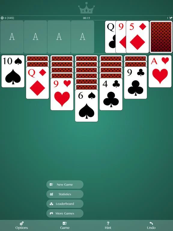 Изображение игры: Peak Solitaire