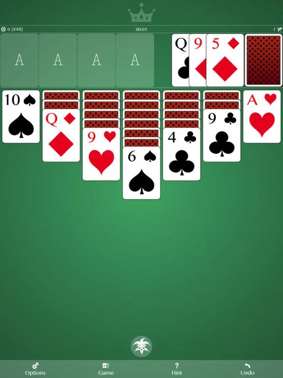 Изображение игры: Peak Solitaire