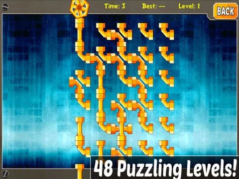 Изображение игры: Pipe Dream! - Free Puzzle Game with Pipes to keep Your Brain Busy and Stimulated