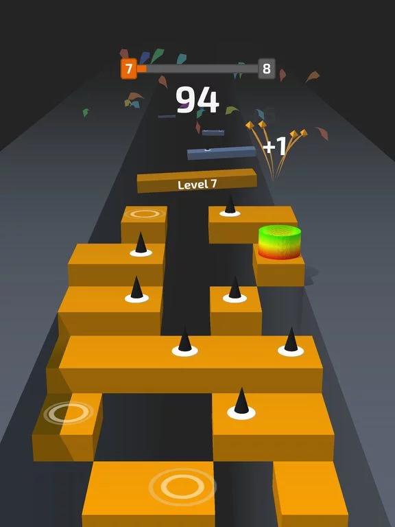 Изображение игры: Slinky Fall