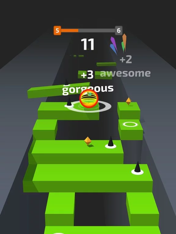 Изображение игры: Slinky Fall