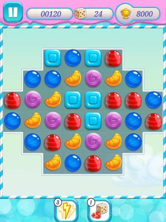 Изображение игры: Rainbow Candy Blast