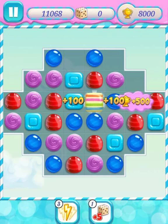 Изображение игры: Rainbow Candy Blast