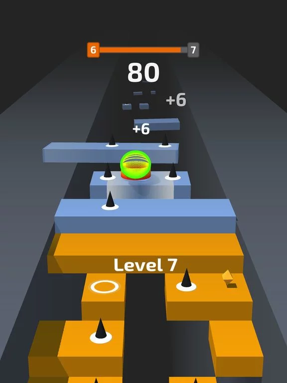 Изображение игры: Slinky Fall