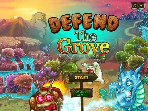Изображение игры: Defend The Grove
