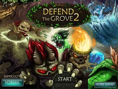 Изображение игры: Defend The Grove 2