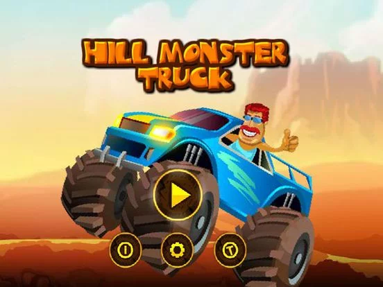 Изображение игры: Hill Monster Truck:Stunt Racing