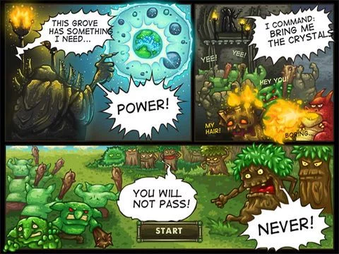 Изображение игры: Defend The Grove