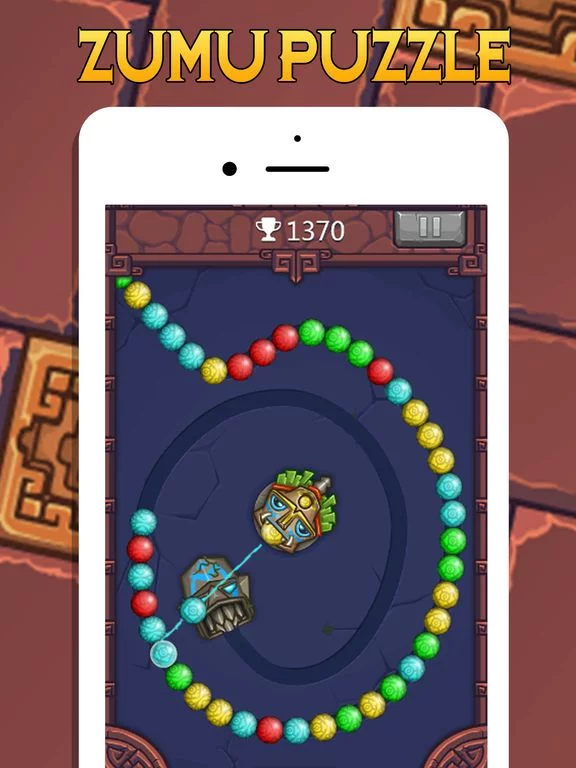 Изображение игры: Frog Shooter: Zumu Puzzle