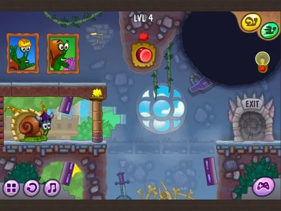 Изображение игры: Snail Story Adventure