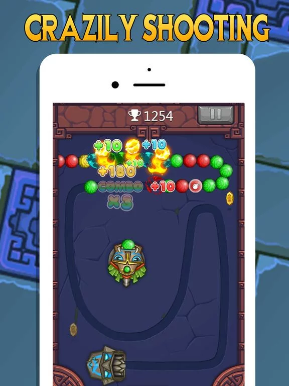 Изображение игры: Frog Shooter: Zumu Puzzle