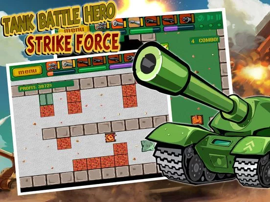 Изображение игры: Tank Battle Hero:Strike Force