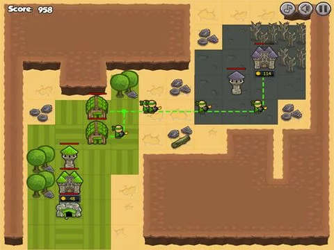 Изображение игры: The Green Kingdom Defence