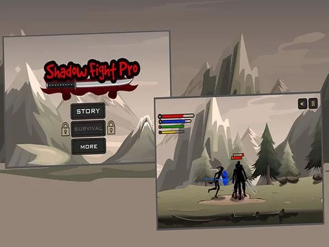 Изображение игры: Hero Blade:Shadow Fighting Pro - Infinity Combat