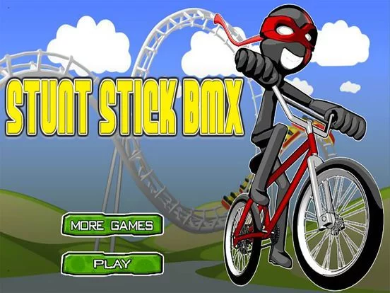 Изображение игры: Stunt Stick BMX Race