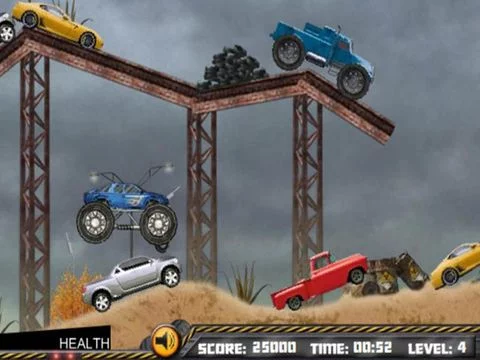Изображение игры: Crazy Monster Truck Racing