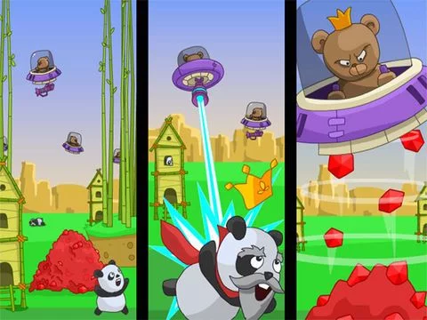 Изображение игры: Pandas Hero
