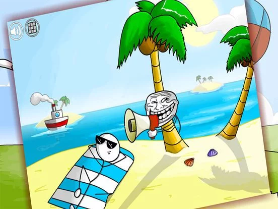 Изображение игры: Stickman Travel Quest - Puzzle Adventure Game