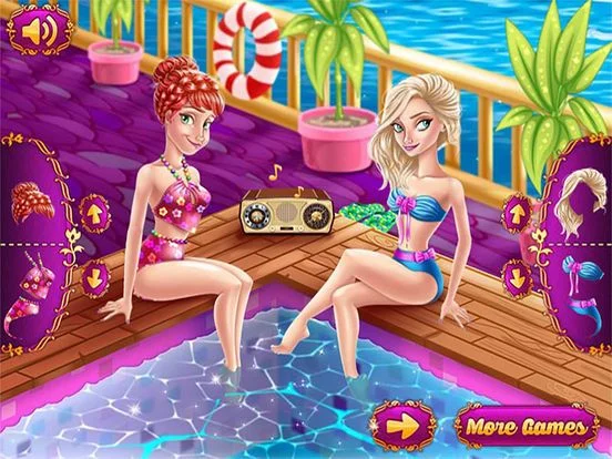 Изображение игры: Princess SPA Salon & MakeOver