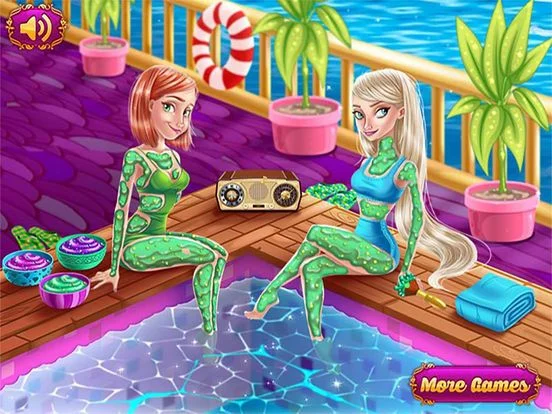 Изображение игры: Princess SPA Salon & MakeOver