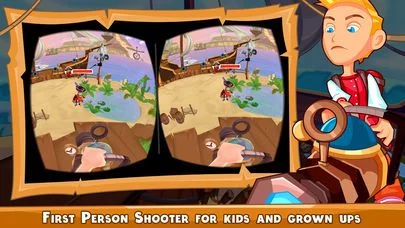 Изображение игры: Zombie Pirates - Google Cardboard VR Shooter