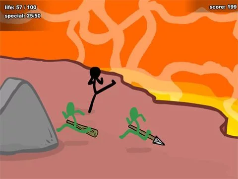 Изображение игры: Stick Brawl