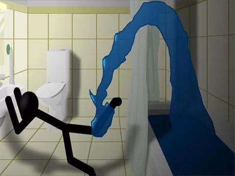 Изображение игры: Stick Haunted Mansion