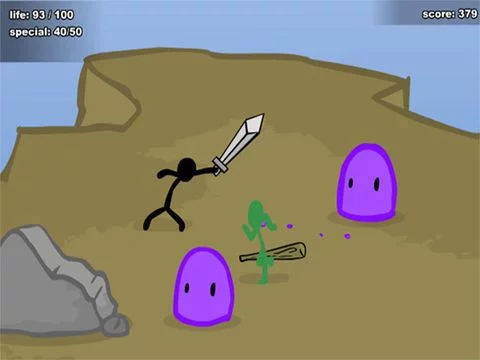 Изображение игры: Stick Brawl