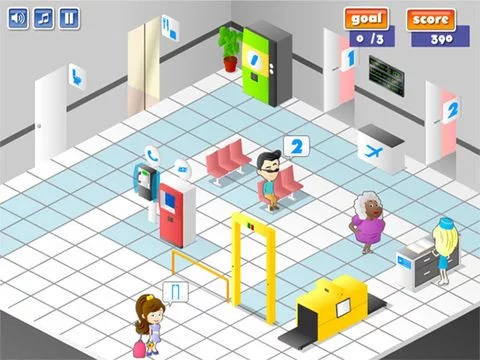 Изображение игры: Crazy Airport