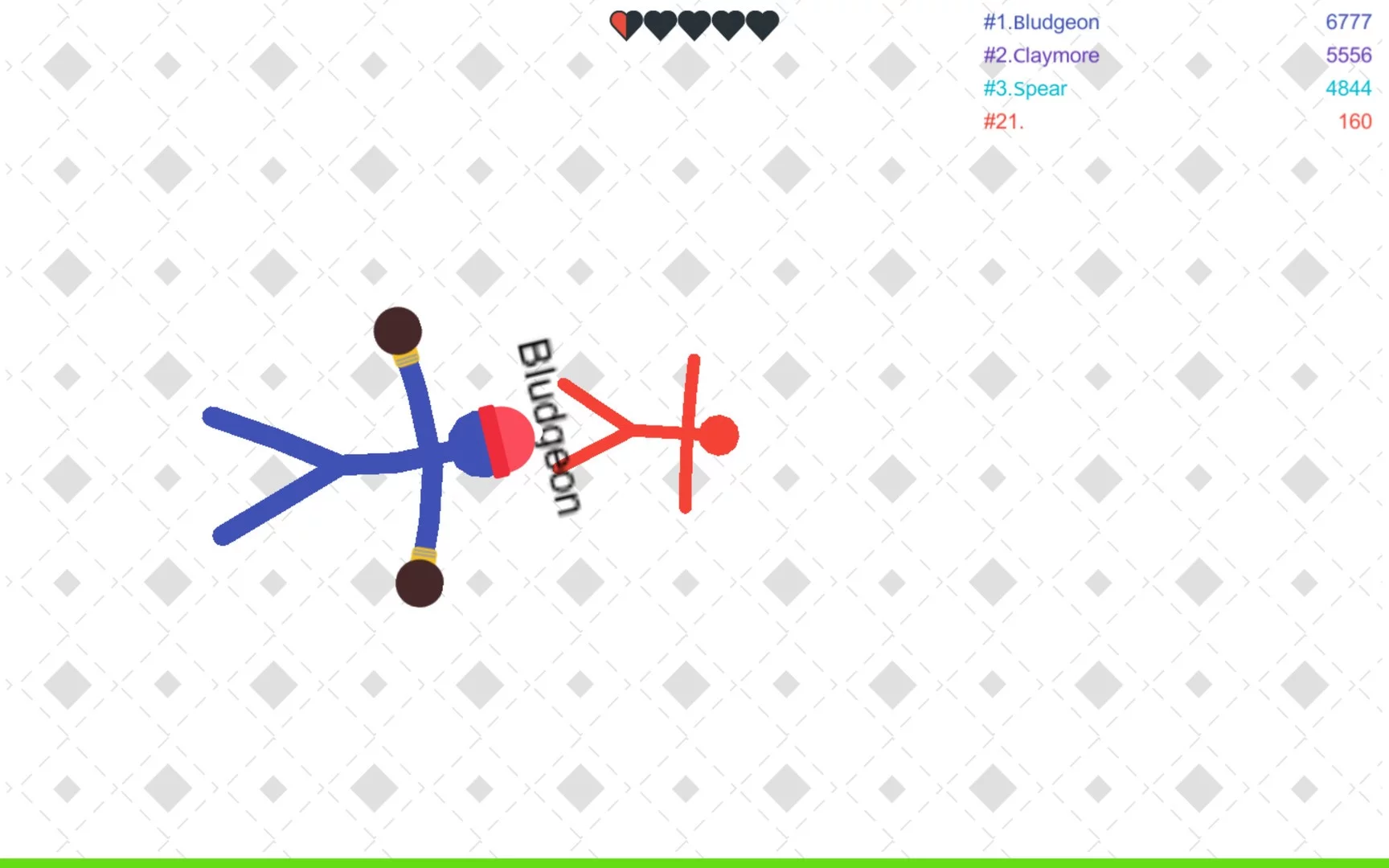 Изображение игры: Stickman.io