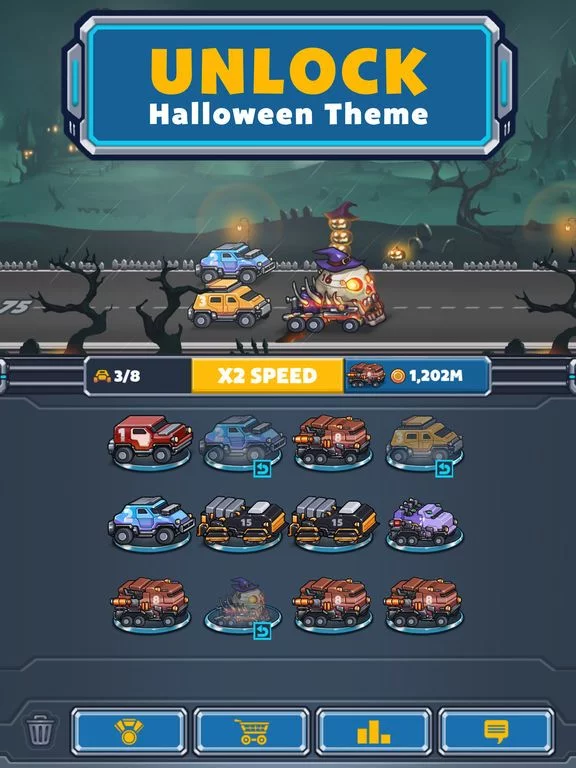 Изображение игры: Auto Cruise - Idle Car Merger