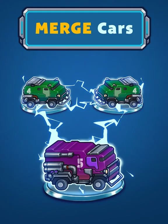 Изображение игры: Auto Cruise - Idle Car Merger
