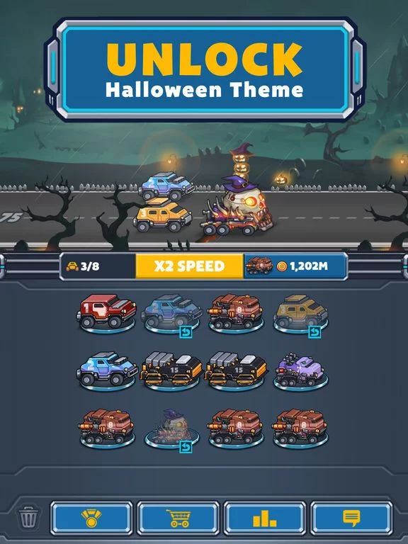 Изображение игры: Auto Cruise - Idle Car Merger