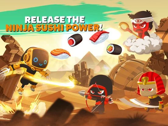 Изображение игры: Ninja Dash - Ronin Jump RPG