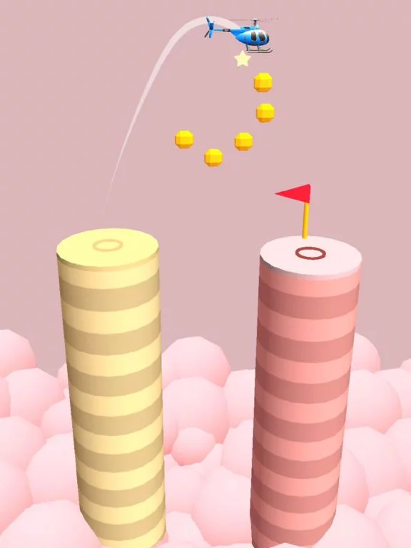 Изображение игры: Hopping Copter