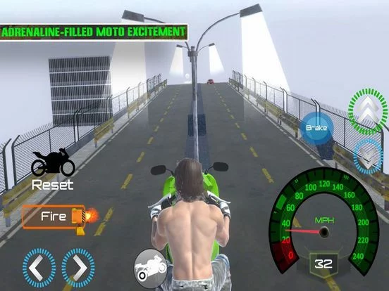 Изображение игры: Moto Bike Escape Police City