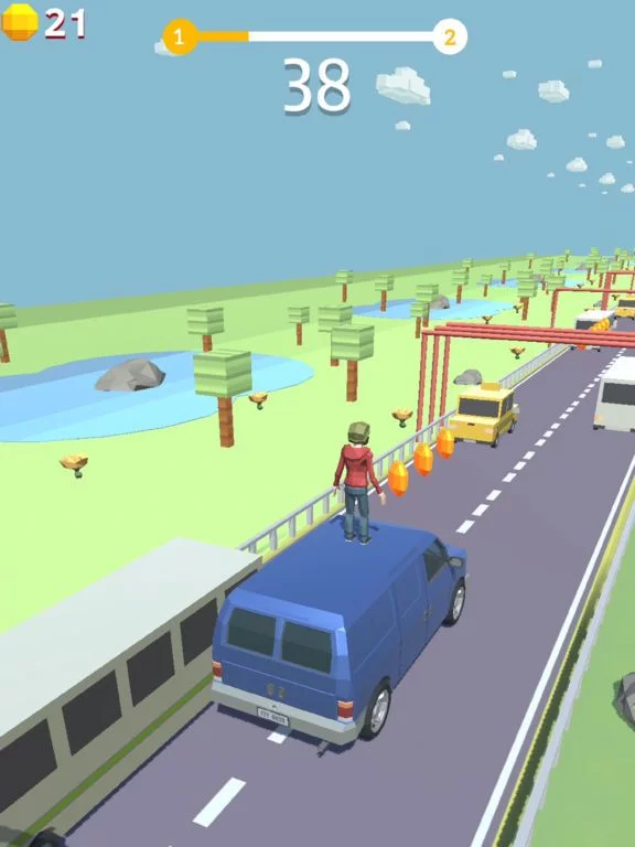 Изображение игры: Traffic Stunts