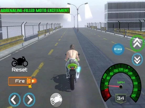 Изображение игры: Moto Bike Escape Police City