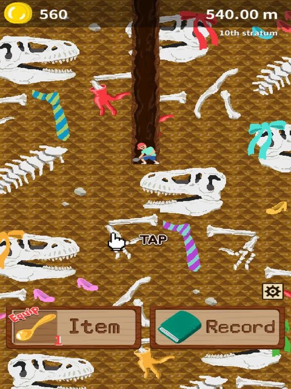 Изображение игры: Dig the Earth