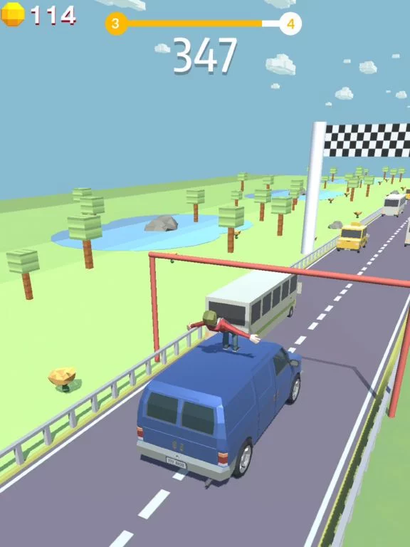 Изображение игры: Traffic Stunts