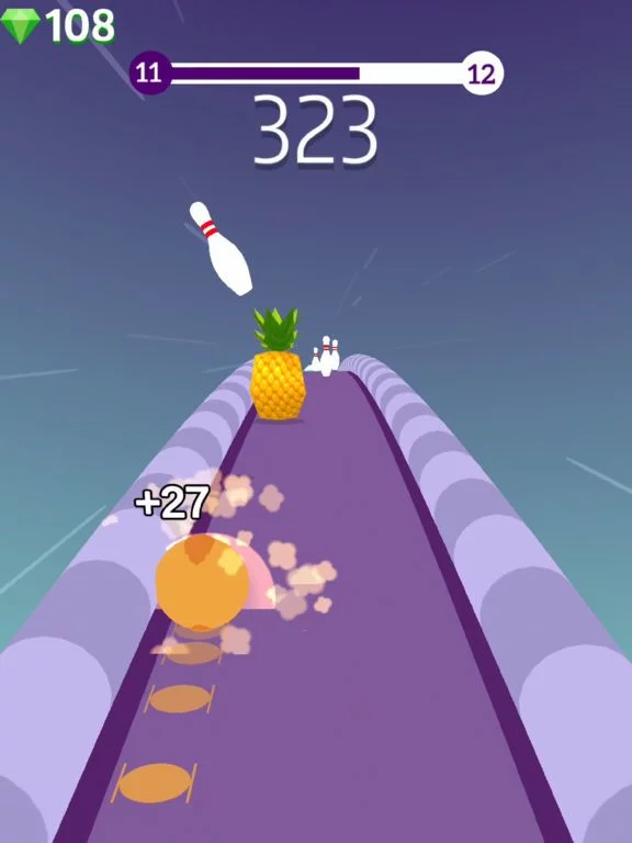 Изображение игры: bowling Strike