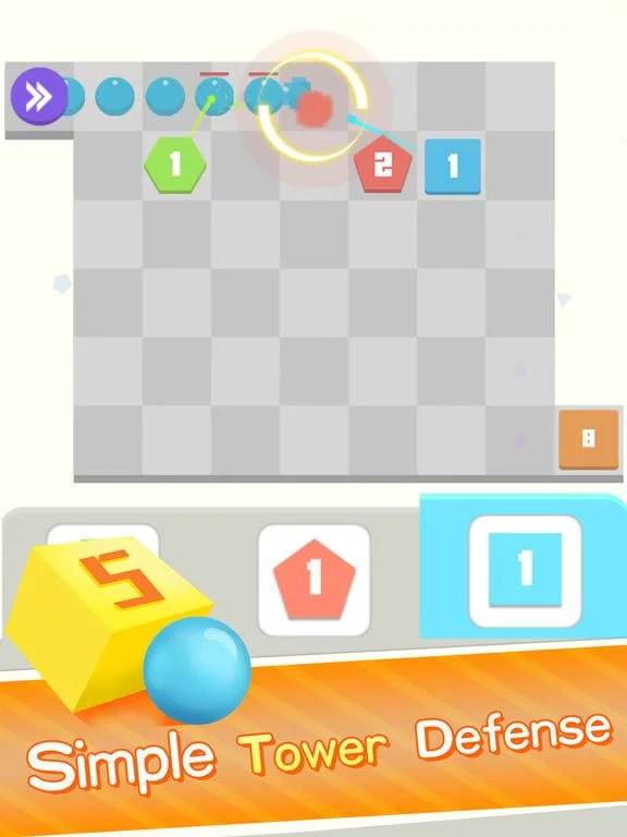 Изображение игры: Tower Blockade - Simple TD, Challenge With Friends