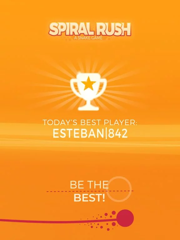 Изображение игры: Spiral Rush: a Snake Game
