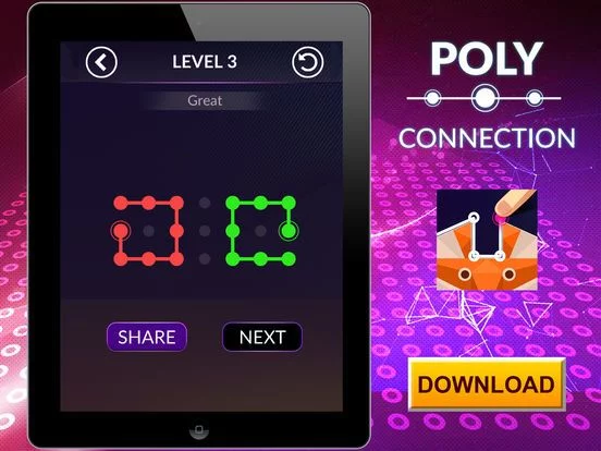 Изображение игры: Poly Connection