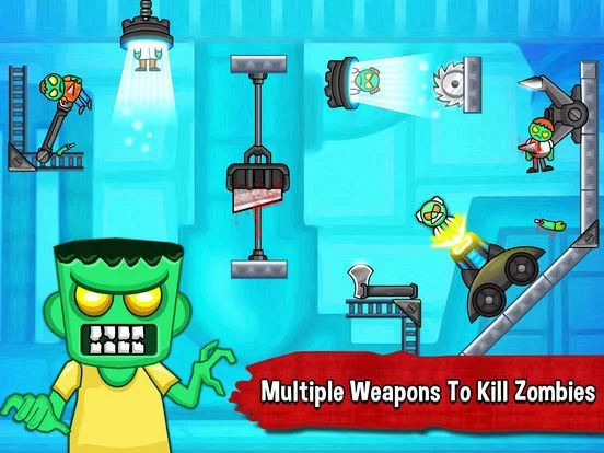 Изображение игры: Zombie Ragdoll