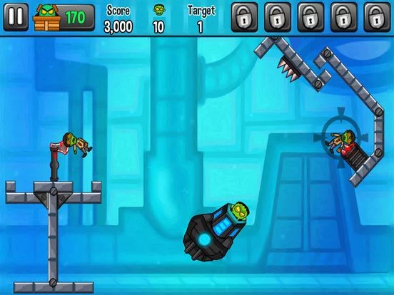 Изображение игры: Zombie Ragdoll