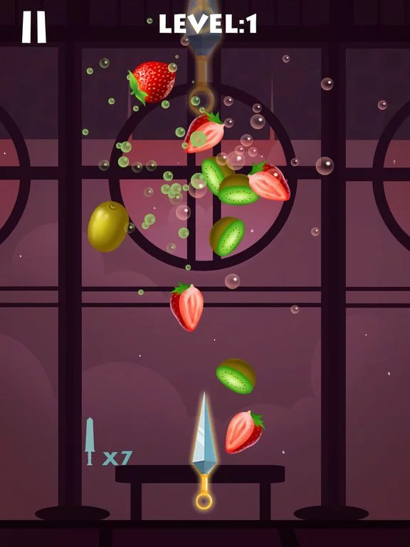 Изображение игры: Knife Rush Fruit