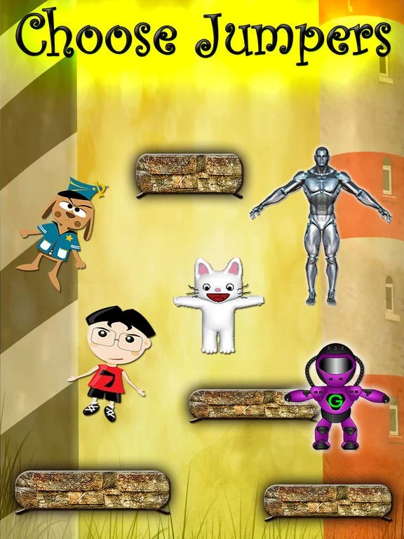 Изображение игры: Candy Jump - The New Age