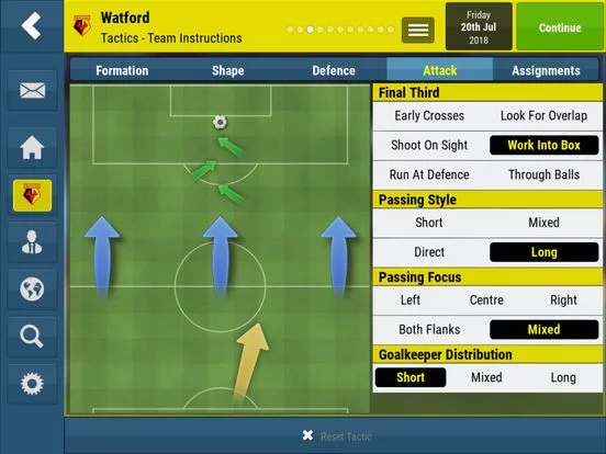 Изображение игры: Football Manager Mobile 2018