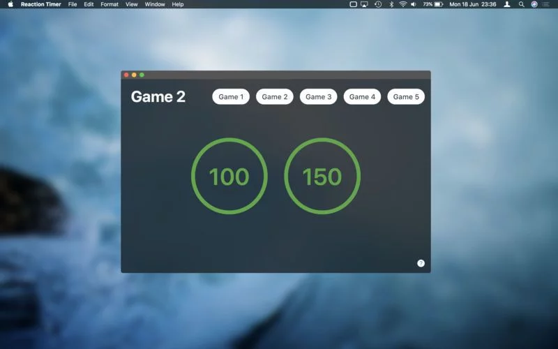 Изображение игры: Reaction Timer